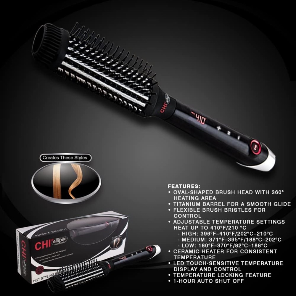 Chi hot styling brush opened but new